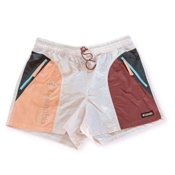 Columbia Riptide Retro Hiking Shorts Dusty Pink Size XXL NEW - Picture 2 of 11